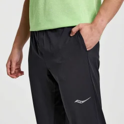 Saucony Boston Woven Pant Black New