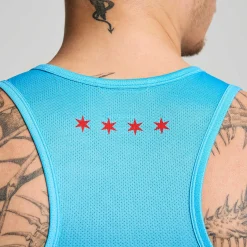 Saucony Chicago Stopwatch Graphic Singlet Chicago2024 Cheap