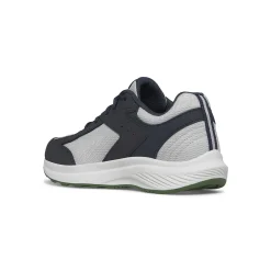 Saucony Cohesion KDZ Sneaker Navy/Grey/Green Clearance