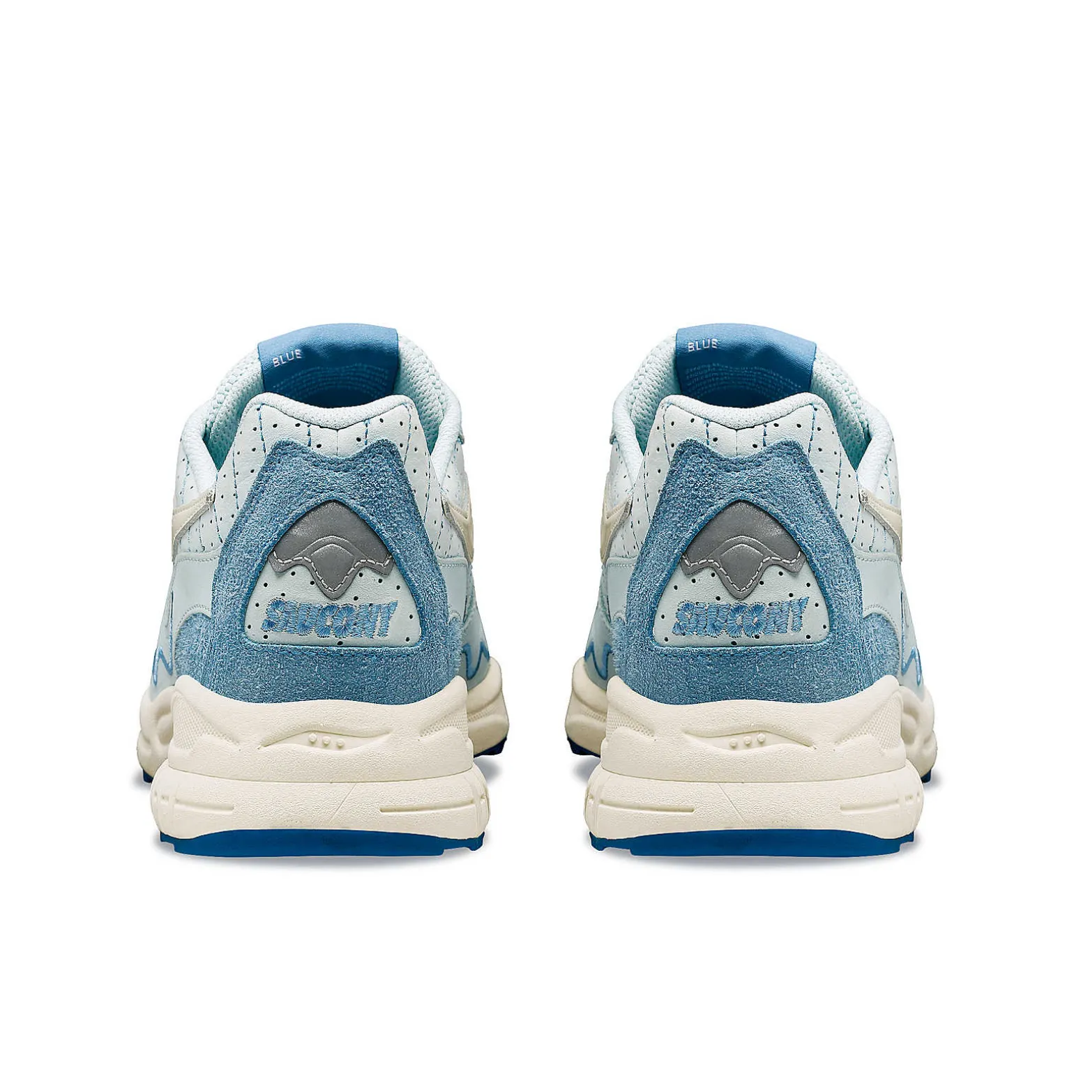 Saucony 3D Grid Hurricane Chromatic LightBlue Flash Sale