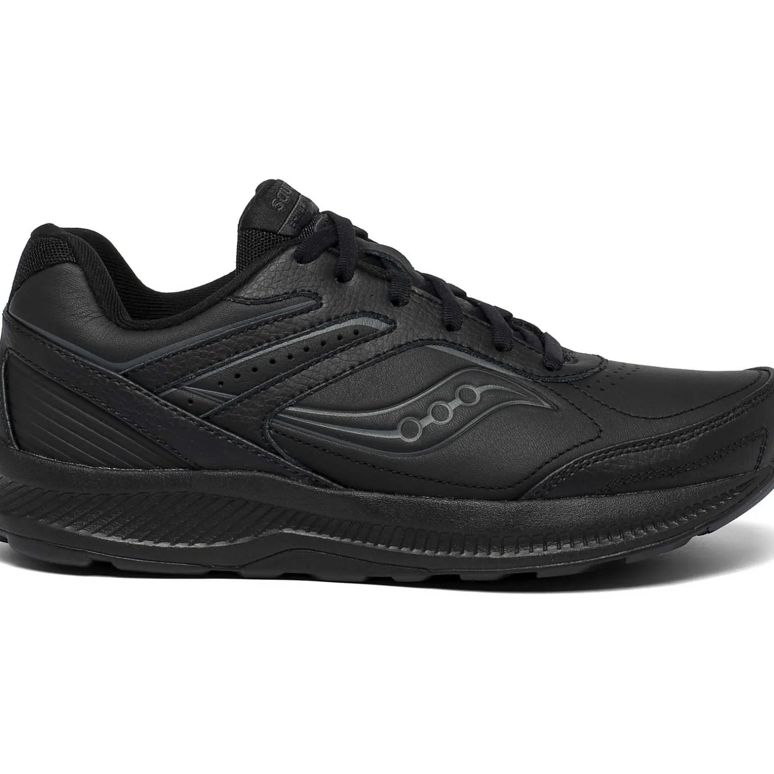 Saucony Echelon Walker 3 Wide Black Clearance