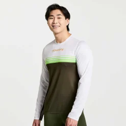 Saucony Elite Long Sleeve Umbra Cheap