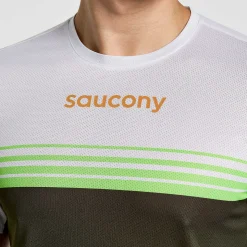 Saucony Elite Short Sleeve Umbra Fashion