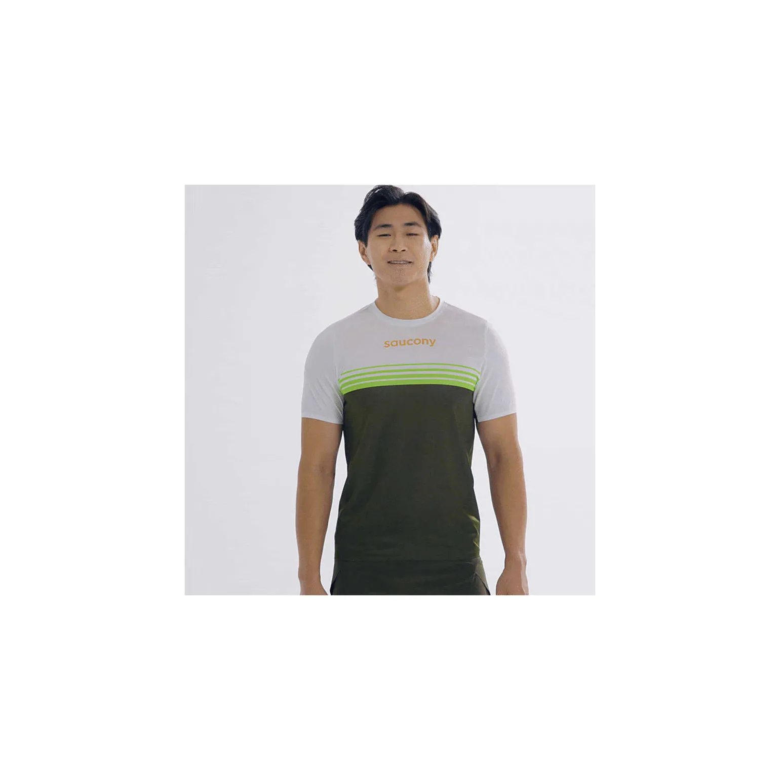 Saucony Elite Short Sleeve Umbra Fashion