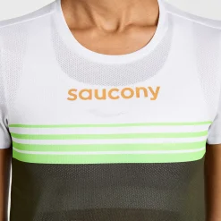 Saucony Elite Short Sleeve Umbra Fashion