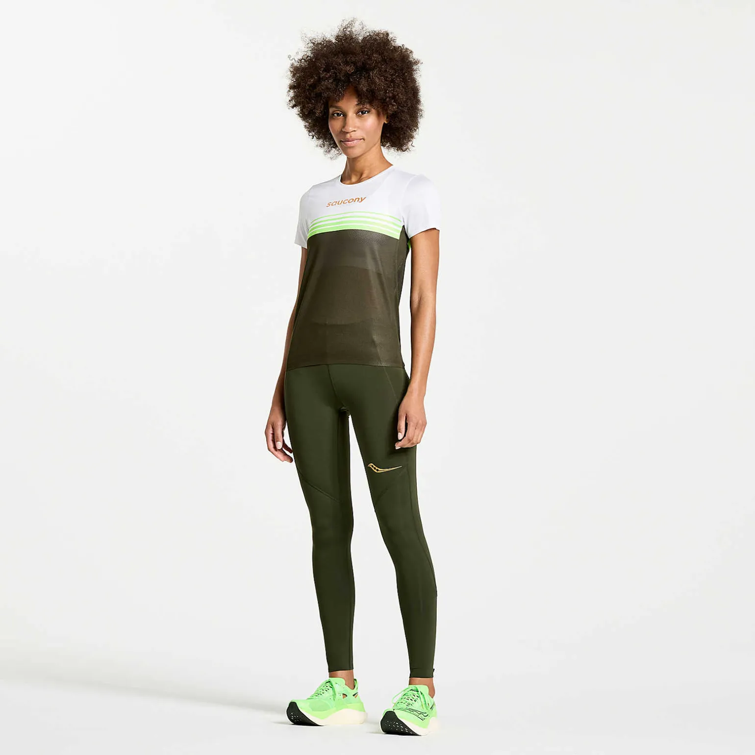 Saucony Elite Short Sleeve Umbra Fashion