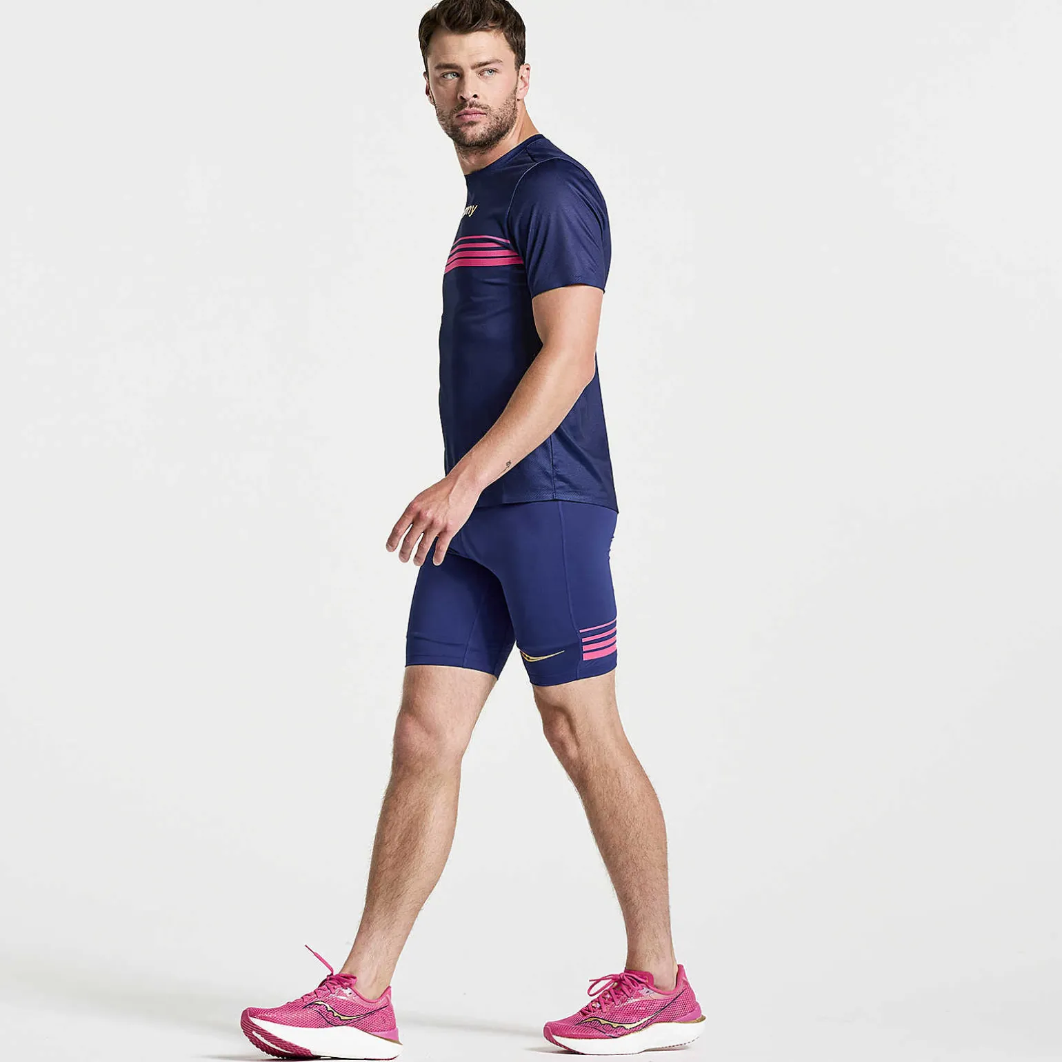 Saucony Elite Tight Short Sodalite Flash Sale