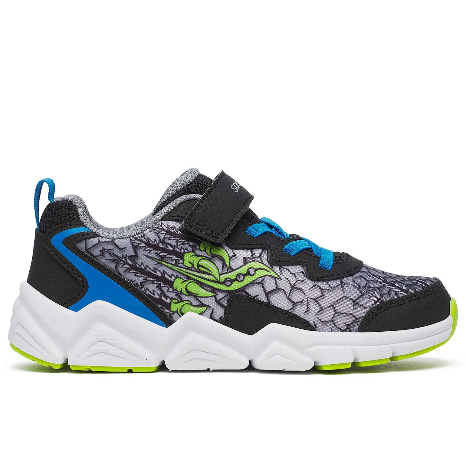 Saucony Flash 3.0 A/C Sneaker Black/Green Cheap
