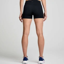 Saucony Fortify 3\" Hot Short Black Cheap