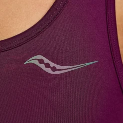 Saucony Fortify Bra Eggplant Clearance