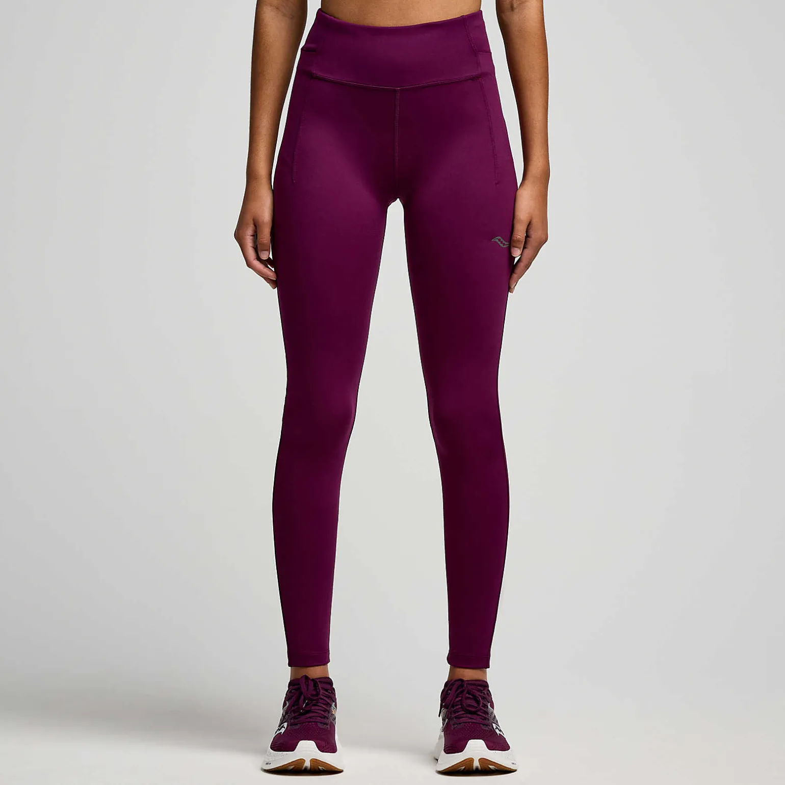 Saucony Fortify Crop Tight Eggplant Best Sale