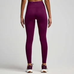 Saucony Fortify Crop Tight Eggplant Best Sale