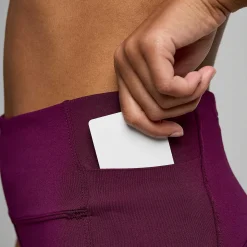 Saucony Fortify Crop Tight Eggplant Best Sale