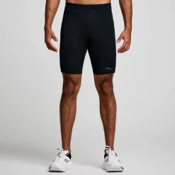Saucony Fortify Lined Half Tight Black Sale