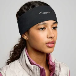 Saucony Hurricane Headband Black Cheap