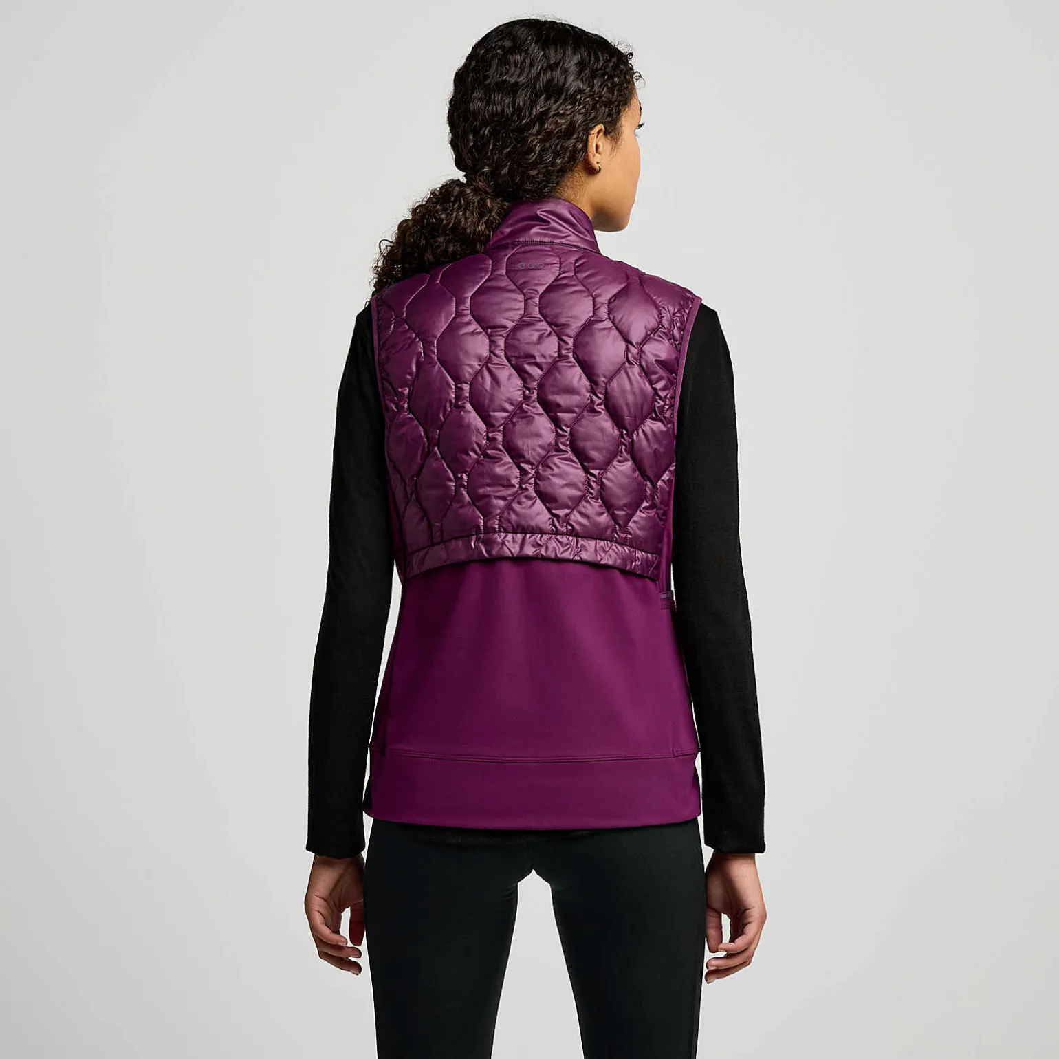 Saucony Hurricane Insulated Vest Eggplant Best Sale