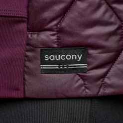Saucony Hurricane Insulated Vest Eggplant Best Sale