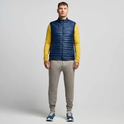 Saucony Hurricane Insulated Vest Navy Store