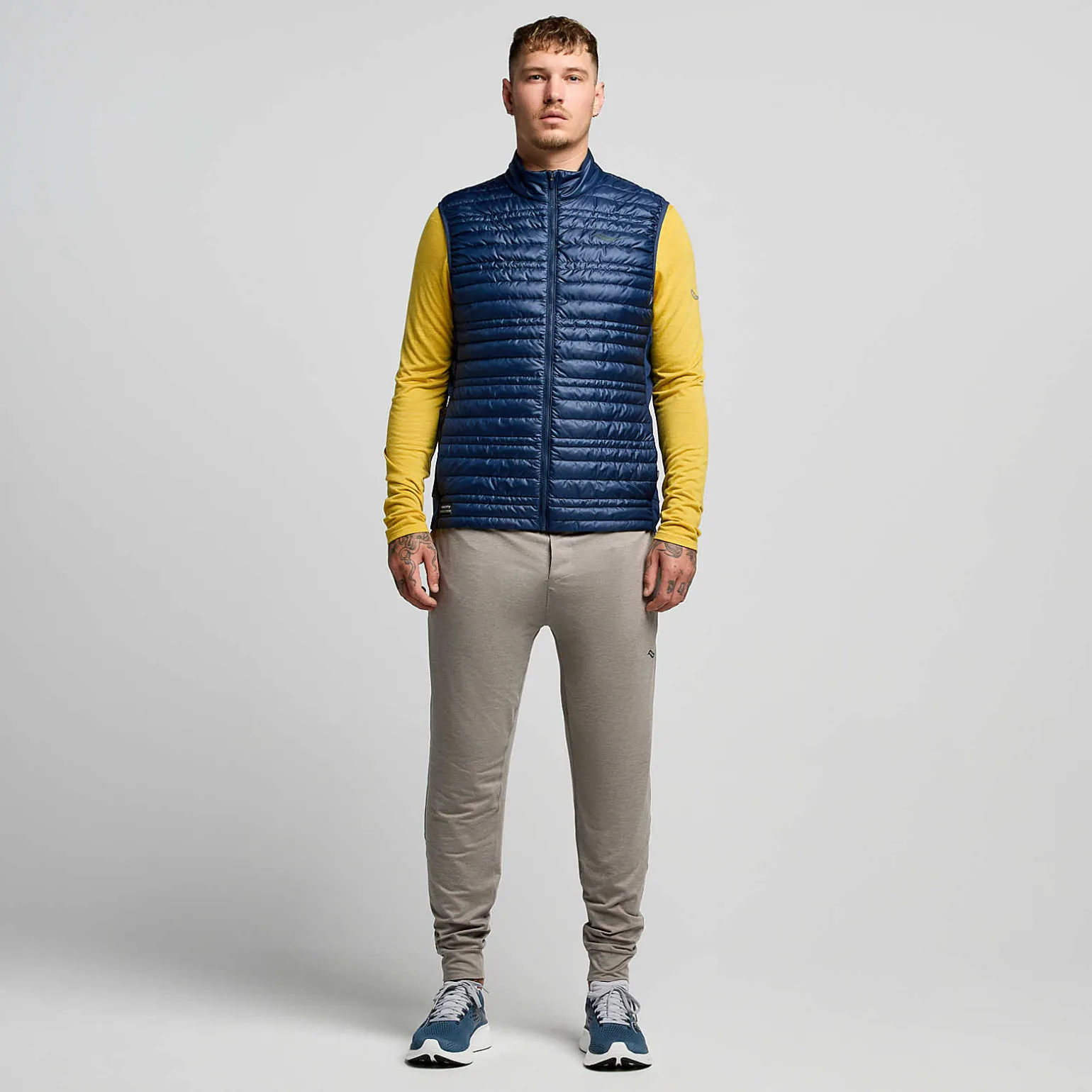 Saucony Hurricane Insulated Vest Navy Store