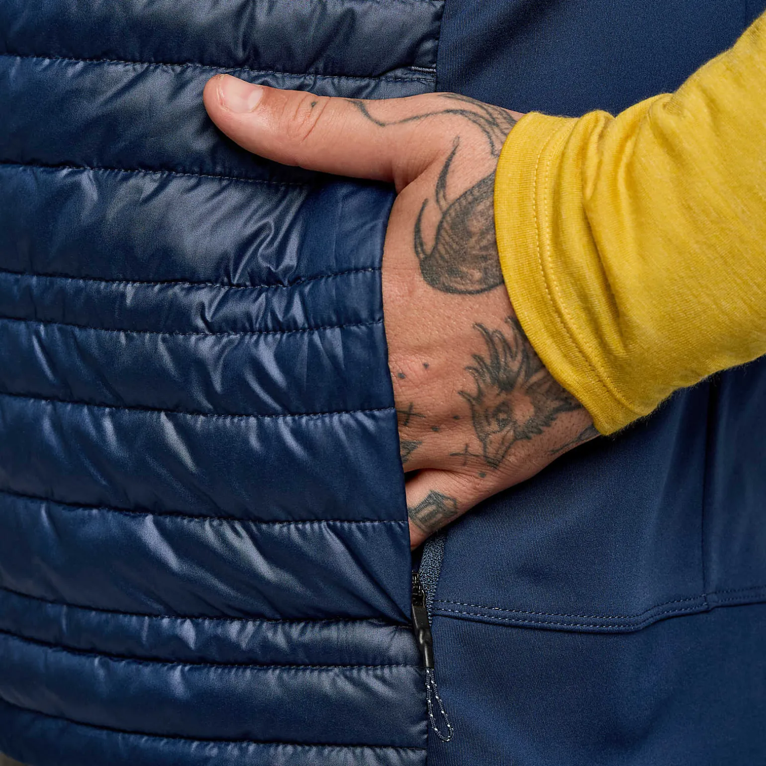 Saucony Hurricane Insulated Vest Navy Store