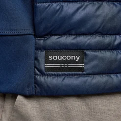 Saucony Hurricane Insulated Vest Navy Store