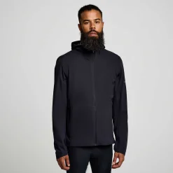 Saucony Hurricane Waterproof Jacket Black Clearance