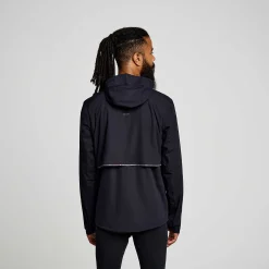 Saucony Hurricane Waterproof Jacket Black Clearance