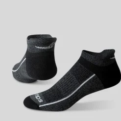 Saucony Inferno Merino Wool Blend No Show 3-Pack Sock GreyMarl Flash Sale