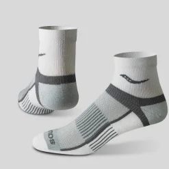 Saucony Inferno Quarter 3-Pack Socks White Shop