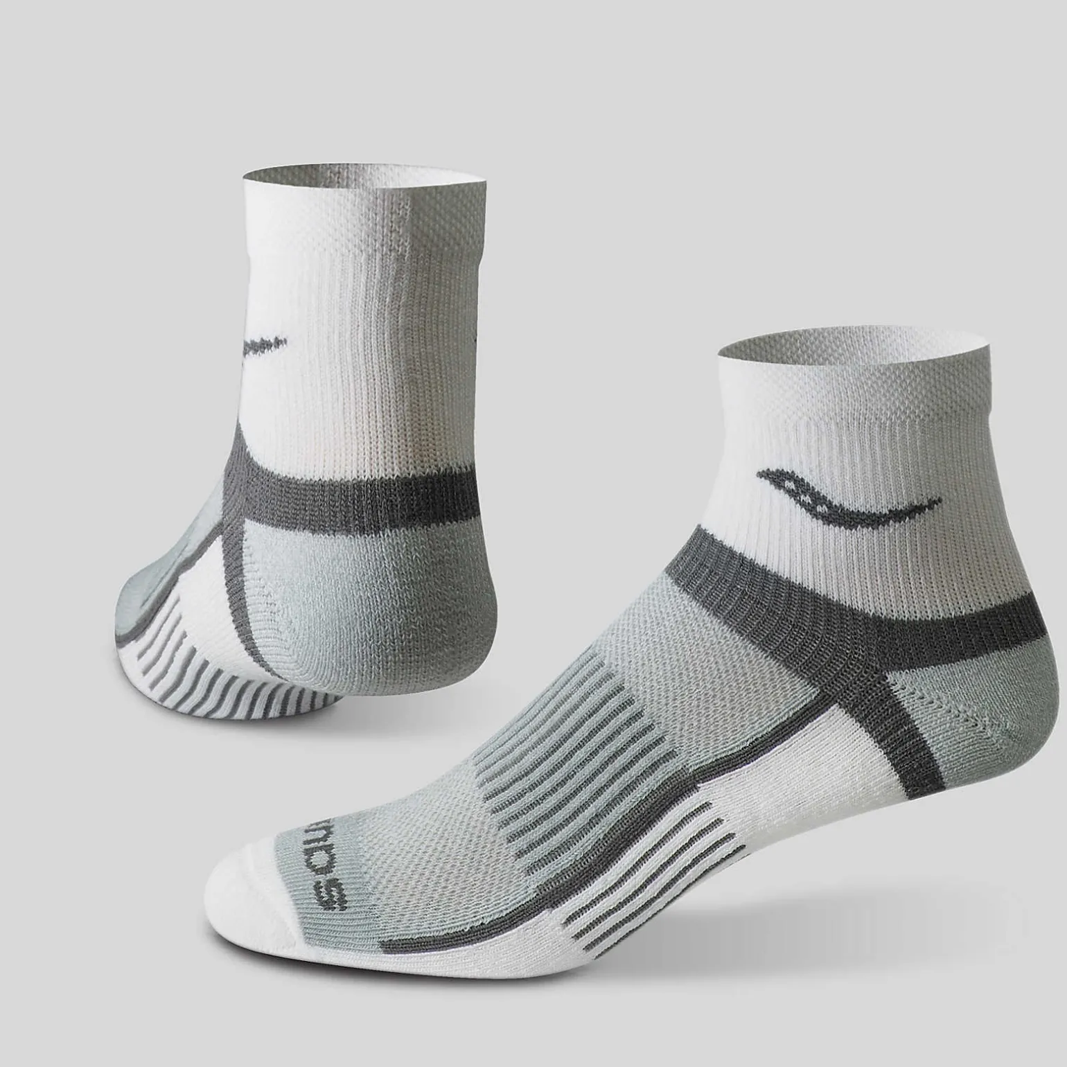 Saucony Inferno Quarter 3-Pack Socks White Shop