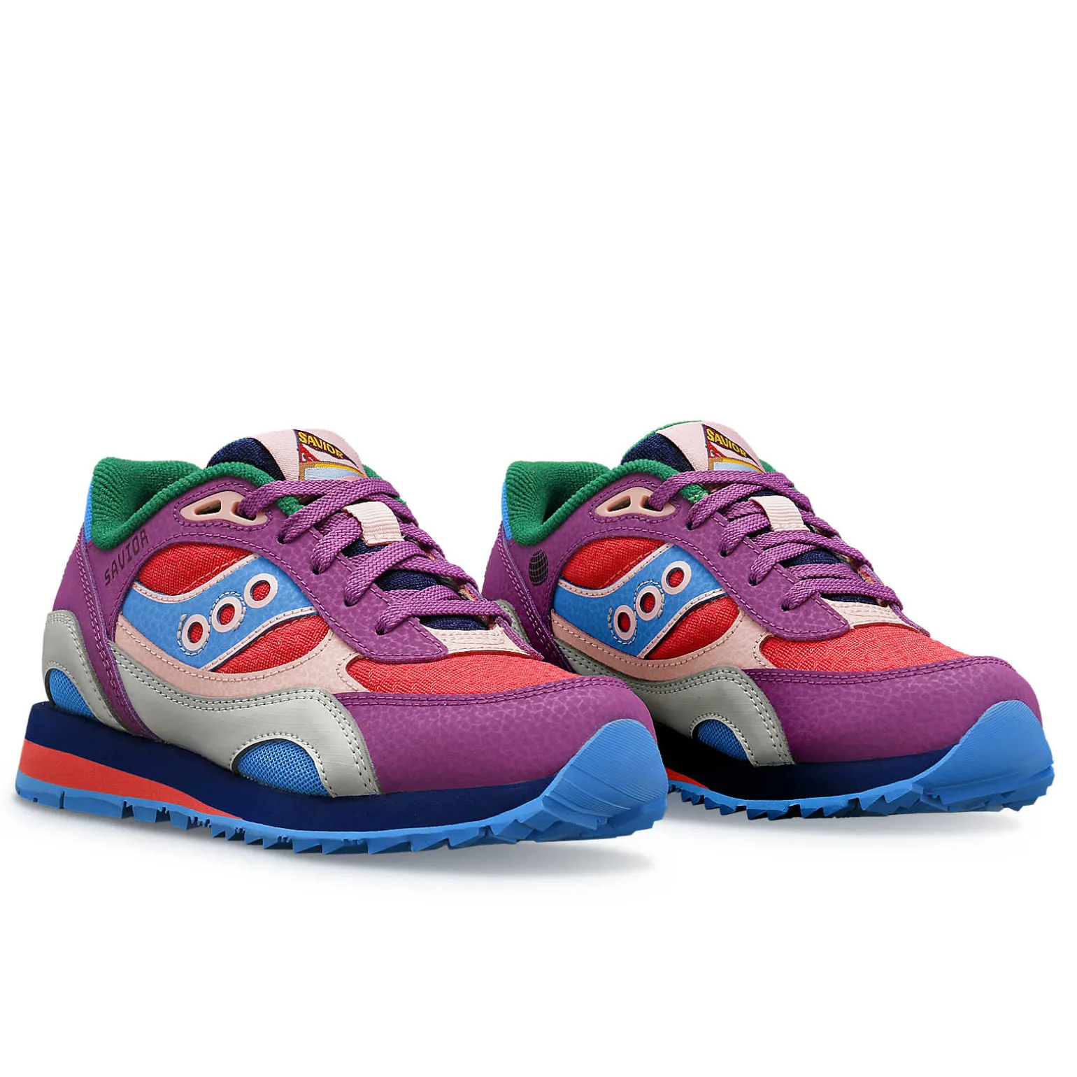 Saucony Jae Tips X Shadow 6000 Sneaker Purple Fashion