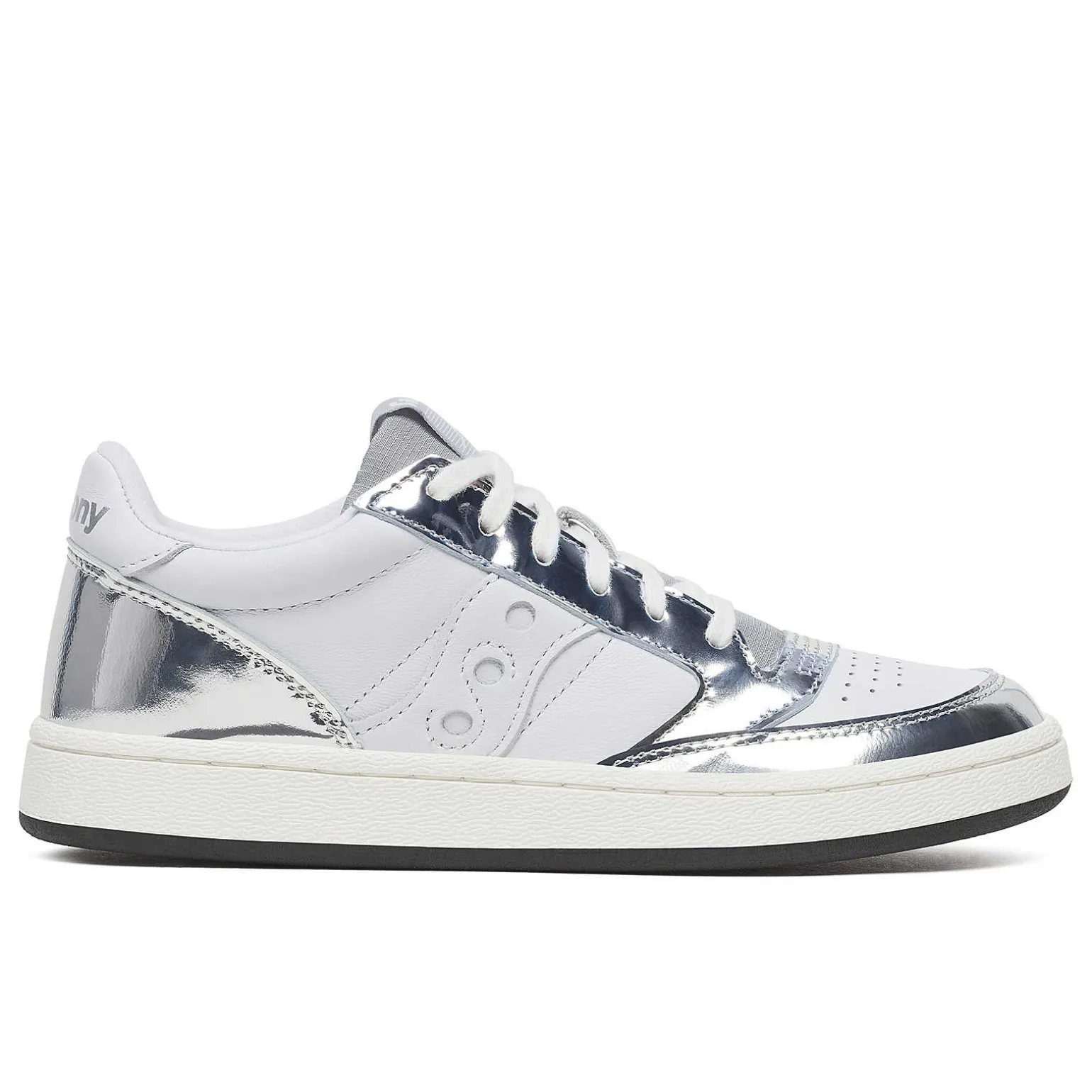 Saucony Jazz Court Silver & Gold Outlet