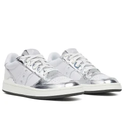 Saucony Jazz Court Silver & Gold Outlet