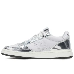 Saucony Jazz Court Silver & Gold Outlet