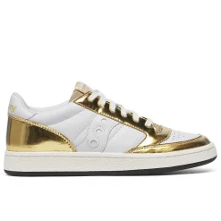 Saucony Jazz Court Silver & Gold Sale