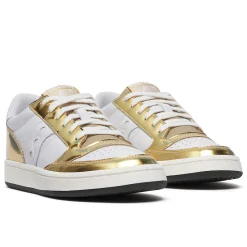 Saucony Jazz Court Silver & Gold Sale