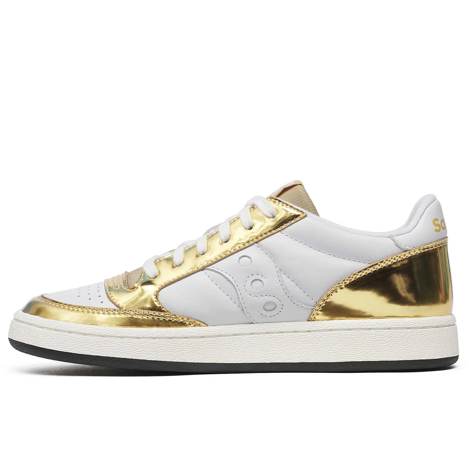 Saucony Jazz Court Silver & Gold Sale