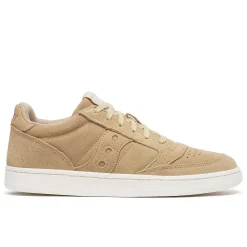 Saucony Jazz Court Split Suede Tan Cheap