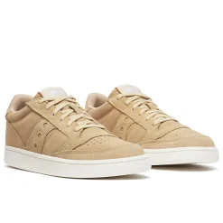 Saucony Jazz Court Split Suede Tan Cheap