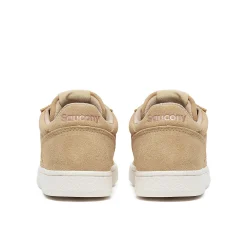 Saucony Jazz Court Split Suede Tan Cheap