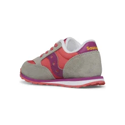 Saucony Jazz Jr Sneaker Grey/Purple/Coral New