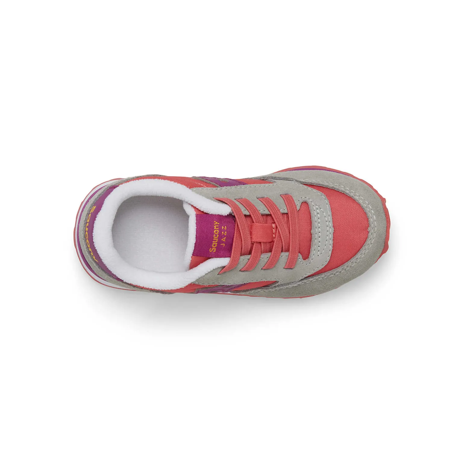 Saucony Jazz Jr Sneaker Grey/Purple/Coral New