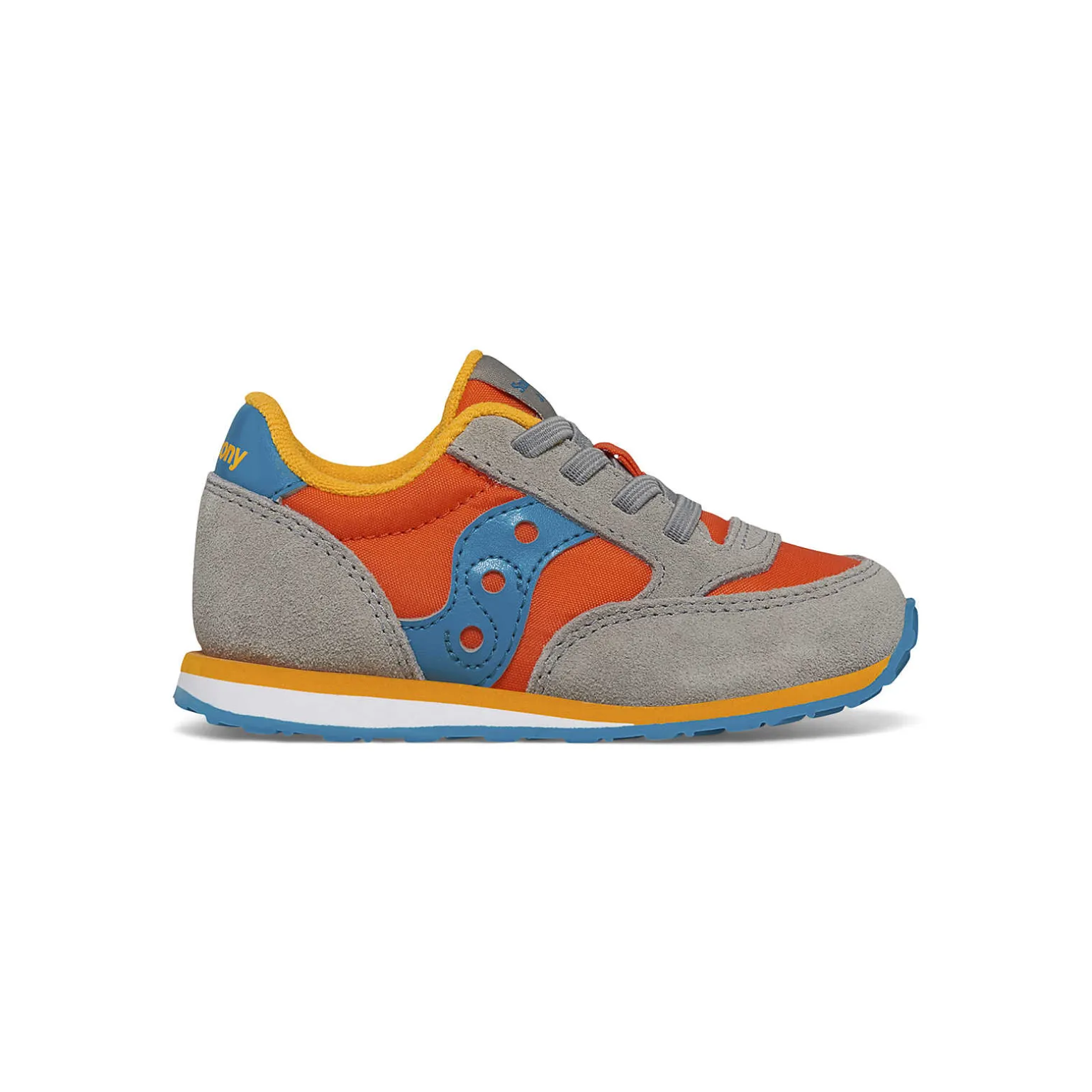 Saucony Jazz Jr Sneaker Grey/Orange/Blue Store