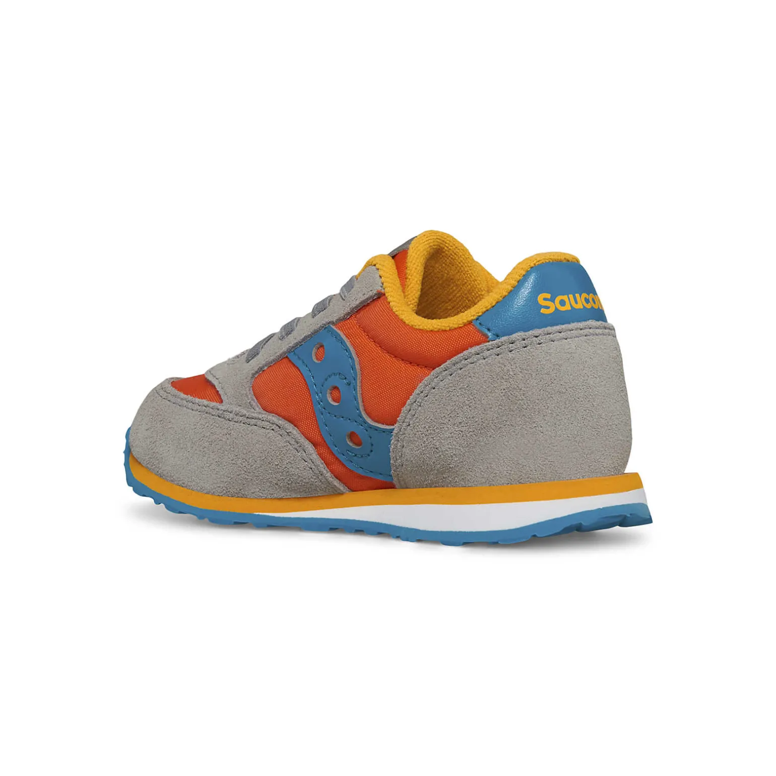 Saucony Jazz Jr Sneaker Grey/Orange/Blue Store
