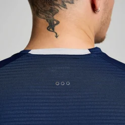 Saucony Kinvara Short Sleeve Navy Hot