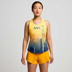Saucony NYC Stopwatch Graphic Singlet NewYork2024 Cheap