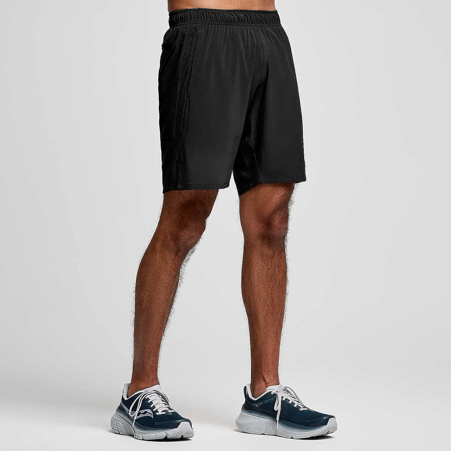 Saucony Outpace 7\" Short Black Fashion