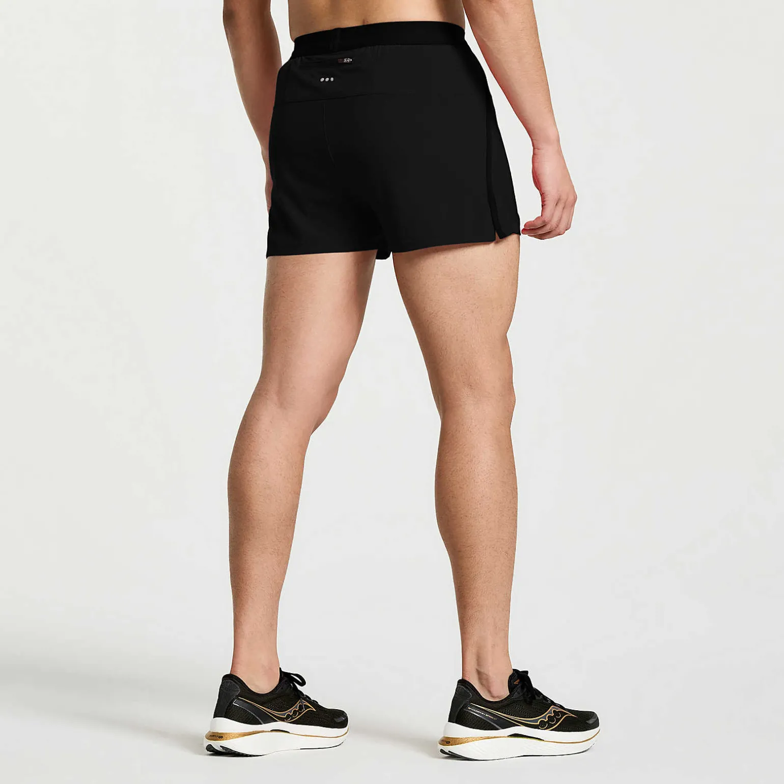 Saucony Outpace 3\" Short Black Sale