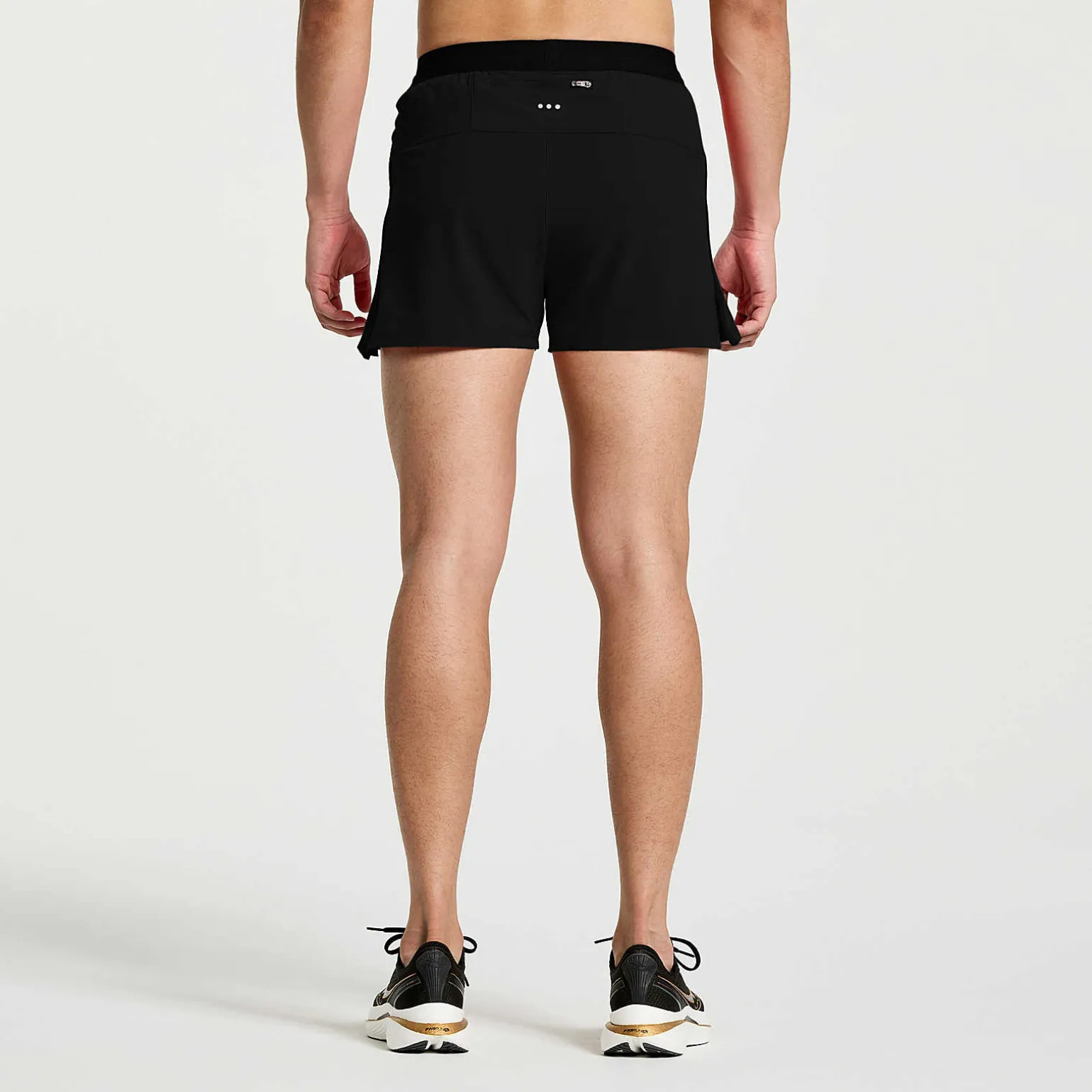 Saucony Outpace 3\" Short Black Sale