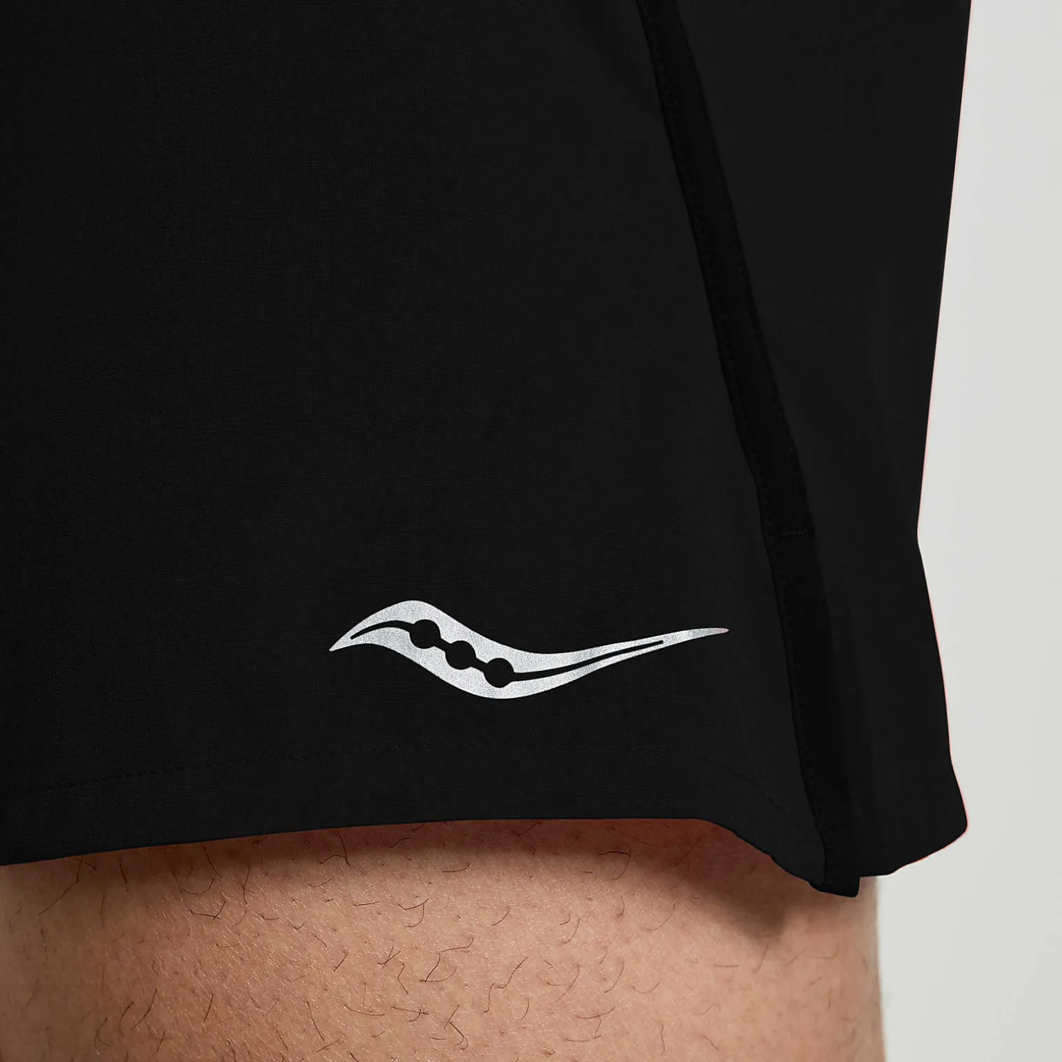 Saucony Outpace 3\" Short Black Sale